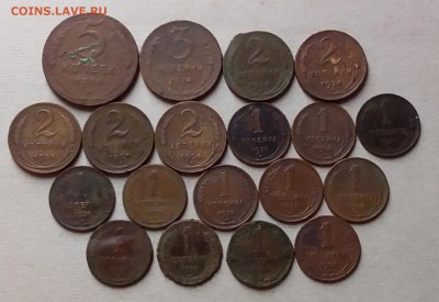 19шт. 1,2,3,5 копеек 1924г. До 9.06.19 в 22.00 - 20190608_000853