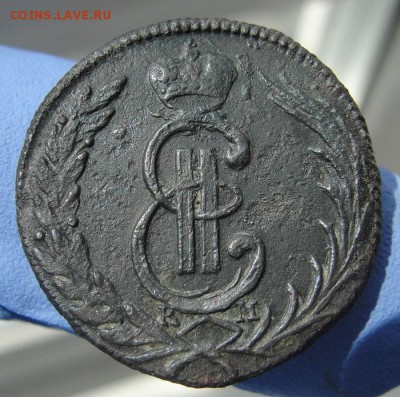 две "сибирушки" (копейка 1772, полушка 1775) - 2r