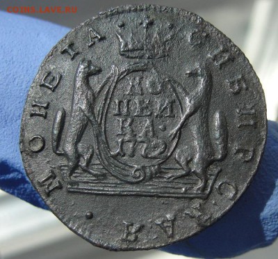 две "сибирушки" (копейка 1772, полушка 1775) - 2a
