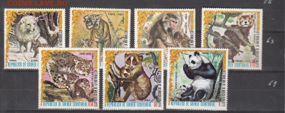 Гвинея Экв 1976 фауна 7м ** до 12 06 - 107б