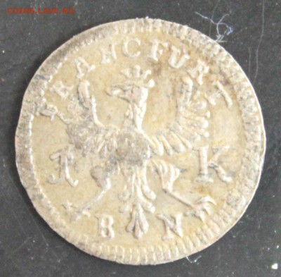 ФРАНКФУРТ 1 крейцер 1773г.ПАНОРАМА ГОРОДА до 15.06 - IMG_7846.JPG