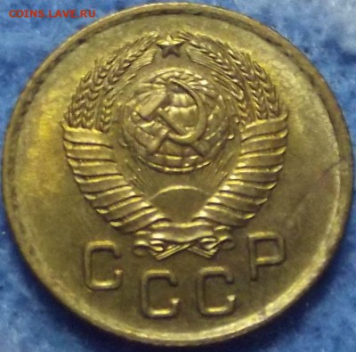 1 копейка 1957 года UNC штемпельная до 11.06 - image