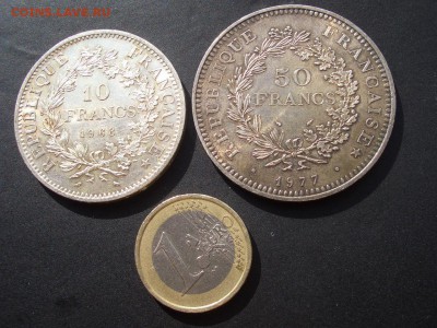 Франция, 10 фр.1968 г. + 50 фр. 1977 г.-15.06.2019 - 22.00 - Boni-2 (11).JPG