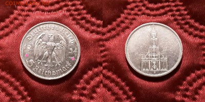 Германия. 5 рейхсмарок 1934 г. F. Кирха. До 13.06.19. - 20190609_214425