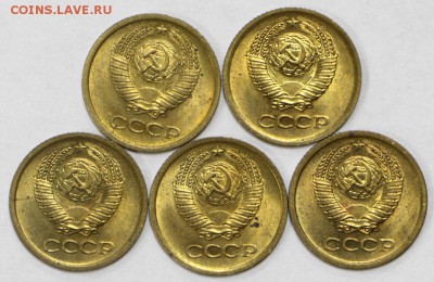 5 штук 1 копейка 1966 год. ШТ 1,32 UNC - 13.06.19 в 22.00 - 11,06,19 004