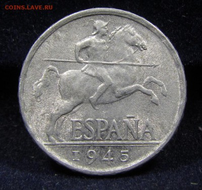 Испания 10 сентимо 1945г.Штемпельные до 13.06.2019г.в22:00м - IMG_7923.JPG