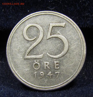 Швеция 25 Оре 1947 с 200р. до 13.06.2019г. в 22:00 мск. - IMG_7971.JPG