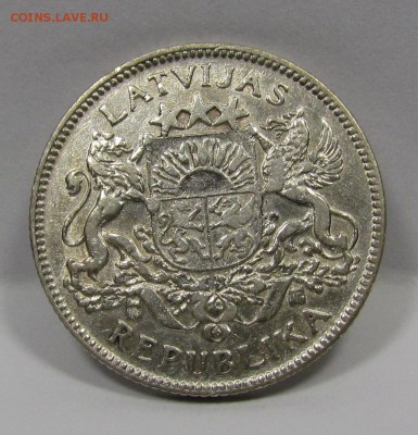 Латвия 1 лат 1924 год с 200р. до 13.06.2019г. в 22:00 мск. - IMG_7961.JPG