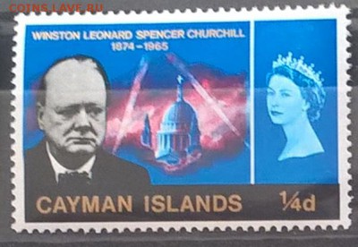 Каймановы острова 1966 Черчиль 1м** до 14 06 - 69