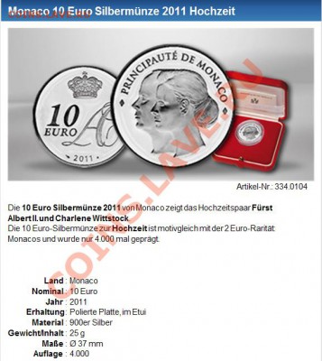 2 евро 2011 Свадьба принца Альберта и Шарлин - ScreenShot007