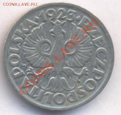 Польша 10 грош 1923 г.До 3.07.11 г. 22-00 МСК. - 10 грош