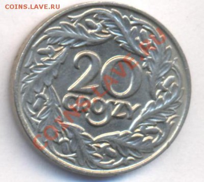 Польша 20 грош 1923 г.До 3.07.11 г. 22-00 МСК. - 20 грош.1