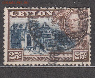 Колонии Цейлон 1938 1м 25с до 15 06 - 12