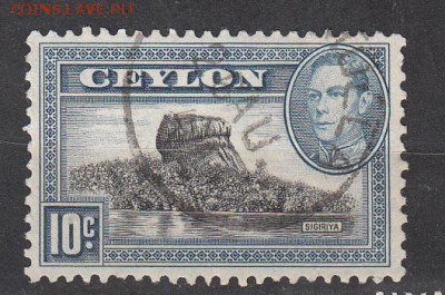 Колонии Цейлон 1938 1м 10с до 15 06 - 10