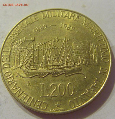 200 лир 1989 Таранто Италия №1 16.06.2019 22:00 МСК - CIMG3461.JPG