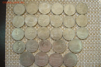 Юбилейные рубли СССР 1-3-5 руб - 27 шт - 15-06-19 - 23-10 - P2130395.JPG