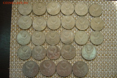 Юбилейные рубли СССР 1-3-5 руб - 27 шт - 15-06-19 - 23-10 - P2130401.JPG
