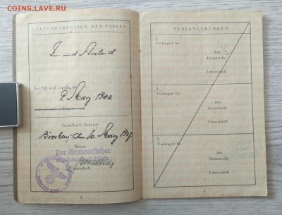 Загран паспорт.3 рейх 1937 г.до 19.06. в 22.00 м - IMG_20190612_124920