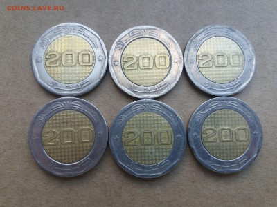 Алжир 200 динар 2012 50 лет независимости 6 шт лот до 18.06 - 20190612_153302