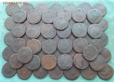 62 пятака 1788-1795 ЕМ, цена фикс - 62bk-1