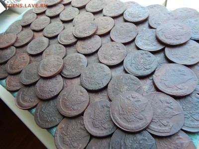 100 пятаков Екатерины 2, 1758-1788, цена фикс - 100pyat-2-1