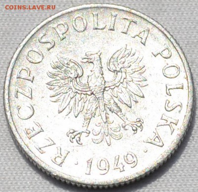 Польша 2 грош 1949. 16. 06. 2019. в 22 - 00. - DSC_0240