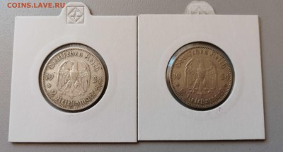 2 марки 1934 J и G Кирха до 18.06 до 22-00 - кирха2