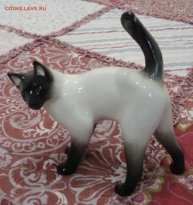 Статуэтка. Сиамский кот. ЛФЗ. - IMG_20190615_111315