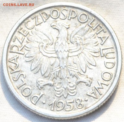 Польша 2 злотых 1958. 18. 06. 2019. в 22 - 00. - DSC_0195