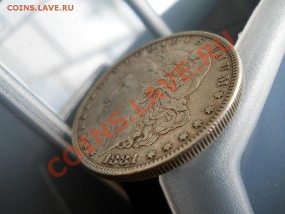 США 1 MORGAN-DOLLAR 1881. Отличный! До  6 июля 22-00 Мск - DSCN2490.JPG