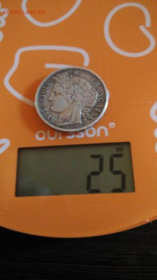 5 франков 1849,1873. 50 центов 1942 - IMG-20190616-WA0002