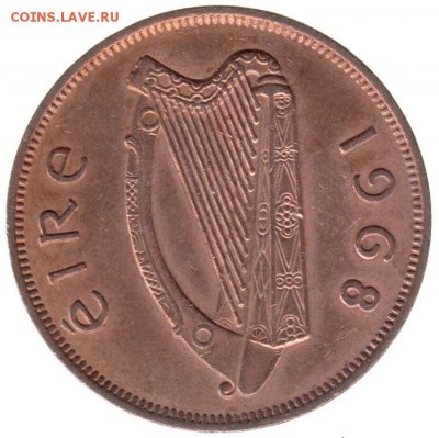 Исландия 1 пенни 1968 до 22.06 в 22.00 по мск - 24-1