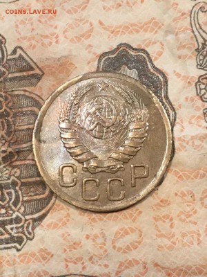3 копейки 1943 XF-UNC. До 19.06.19 - 10