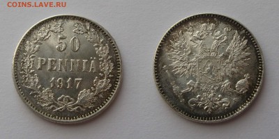 50 пенни 1917г с короной 18.06.19г 22-00 по МСК - 50 пенни 1917с_к