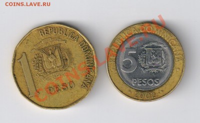 ДОМИНИКАНА  6 песо до 08.07.2011г 21-00 - 6 песо ДОМИНИКАНА 001