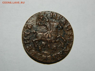 Петровская копейка 1713г. - DSCN1919.JPG