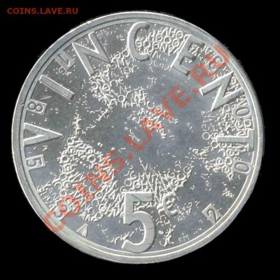 Монета 5 euro. Нидерланды. 2003г. - 2183657-image1