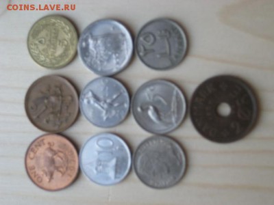 10 монет разных стран. - 001.JPG
