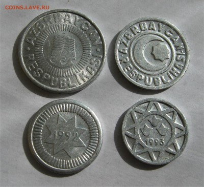 АЗЕРБАЙДЖАН 5, 10, 20, 50 гяпик 1992-93. 24.06.2019 - 040.JPG
