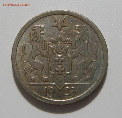 Данциг 2 гульдена 1923 - аверс