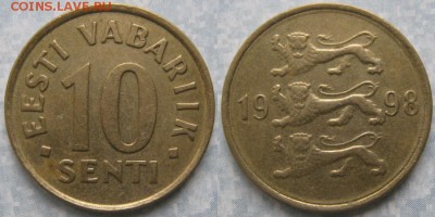 Эстония 10 сенти 1998 до 25-06-19 в 22:00 - Эстония 10 сенти 1998    9775