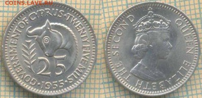 Кипр 25 милей 1955 г. , до  25.06.2019 г. 22.00 по Москве - Кипр 25 милей 1955  6166