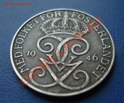 5 эре 1946г. Швеция до 07.07.11 в 22.00 по МСК - 3