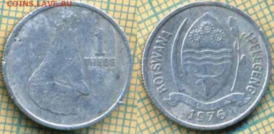 Ботсвана 1 тхебе 1976 г., до 25.06.2019 г. 22.00 по Москве - Ботсвана 1 тхебе 1976  6176