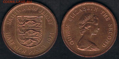 2 нового пенни 1971 "Герб" до 11.06.19 в 22:00 - Jersey_KM#29_19062019