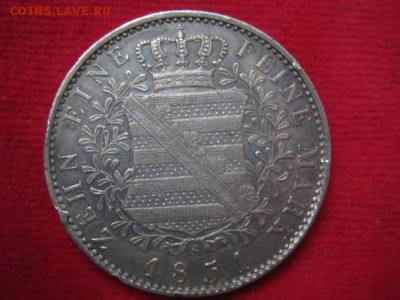 Германия-Саксония,талер 1831 год - 003.JPG