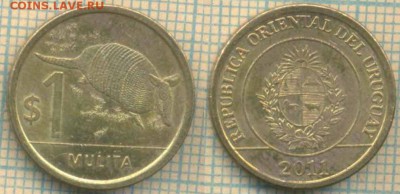 Уругвай 1 песо 2011 г., до 26.06.2019 г. 22.00 по Москве - Уругвай 1 песо 2011  6196