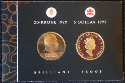 Канада 5 долларов и Норвегия 20 крон 1999. Корабль викингов - DSCN5297.JPG