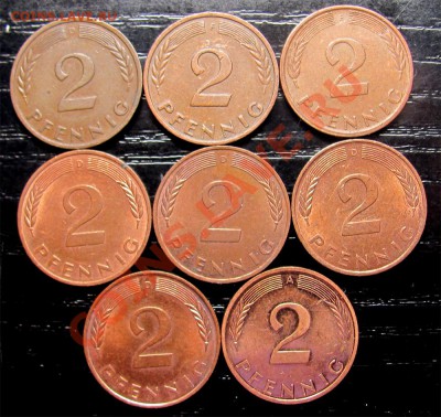 B25 ФРГ подборка 2 пф. - 8 шт. до 09.07 в 22°° - B25 2pf 8 pcs_2