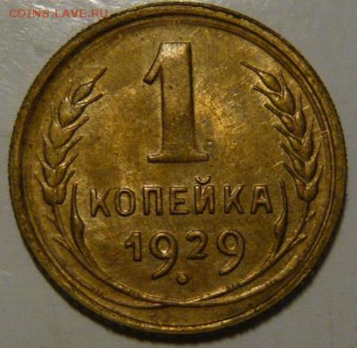1 копейка 1929г UNC - P1190609.JPG